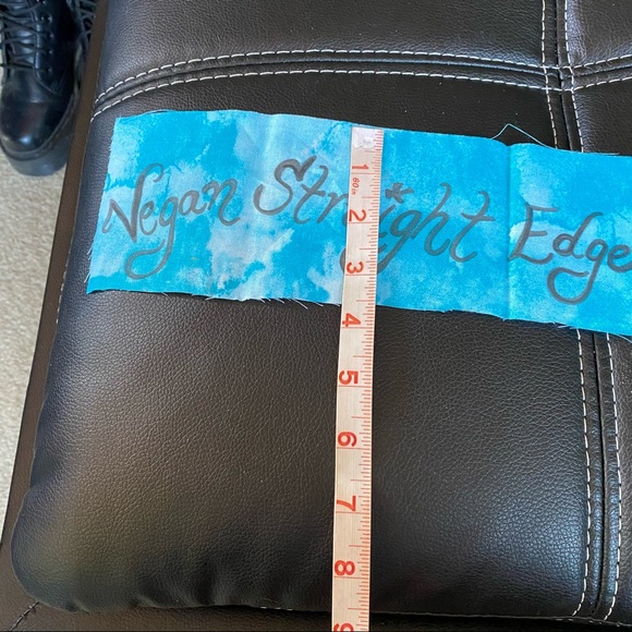 Patch, Vegan Straight Edge XXX xVx XVeganX - Picture 4 of 4